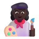 Free Artist Color Dark Icon