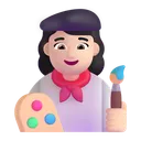 Free Artist Color Light Icon