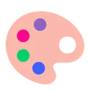 Free Palette Flat Icon