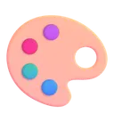 Free Palette Color Icon