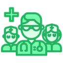 Free Arzt Team Krankenschwester Icon