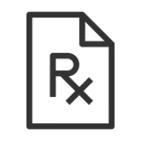 Free Arztliche Verschreibung Rezept Arztbericht Symbol