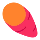 Free Patata Dulce Plana Icono