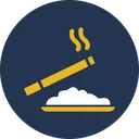 Free Ashtray Cigarette Nicotine Icon