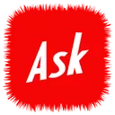 Free Ask Social Media Icon