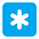 Free Asterisk Flat Icon