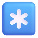 Free Asterisk Color Icon