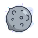 Free Asteroid Meteor Planet Icon