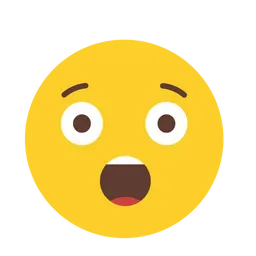 Free Astonished face Emoji Icon