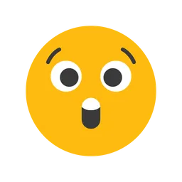 Free Astonished Face Emoji Icon