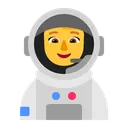 Free Astronaut Flat Default Icon