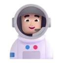 Free Astronaut Color Light Icon