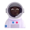 Free Astronaut Color Dark Icon