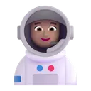 Free Astronaut Color Medium Icon