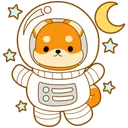 Free Astronaut Sky Helmet Icon