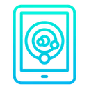 Free Registerkarte „Astrophysik“  Symbol