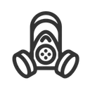 Free Respirator  Symbol