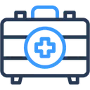 Free Atencion Sanitaria Botiquin De Primeros Auxilios Emergencia Icono