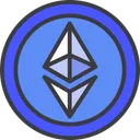 Free Ethereum Kryptowahrung Munzen Symbol