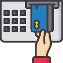 Free Atm Machine Credit Card Card Icon