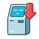 Free Atm Usd Down  Icon