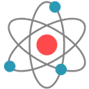 Free Atom Science Molecule Icon