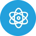Free Atom Structure Science Icon