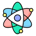 Free Atom Science Laboratory Icon