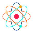 Free Atom Science Molecule Icon