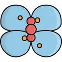 Free Atom Chemistry Butterfly Garden Insects Icon