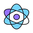Free Atom Education Learning Icon