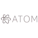 Free Atom Original Wordmark Icon