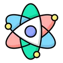 Free Atom Science Laboratory Icon
