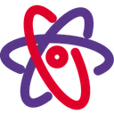 Free Atom Technology Logo Social Media Logo Icon