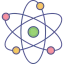 Free Atom Science Chemistry Icon