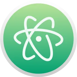 Free Atom Logo Icon