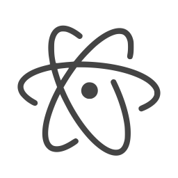 Free Atom Logo Icon