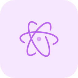 Free Atom Logo Icon