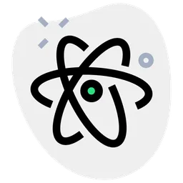 Free Atom Logo Icon