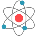 Free Atome Science Molecule Icône