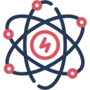 Free Atomic Energy Atom Ecology And Environment Icon