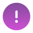 Free Attention Circle Icon