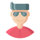 Free Attitude Bright Man Icon