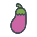 Free Aubergine  Icône