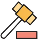 Free Auction Mallet Hammer Icon