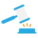 Free Law Hammer Justice Icon