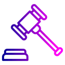 Free Auction Mallet Rent Icon