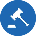 Free Auction Mallet Rent Icon