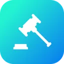 Free Auction Mallet Rent Icon