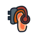 Free Audifono Discapacidad Sordera Icono
